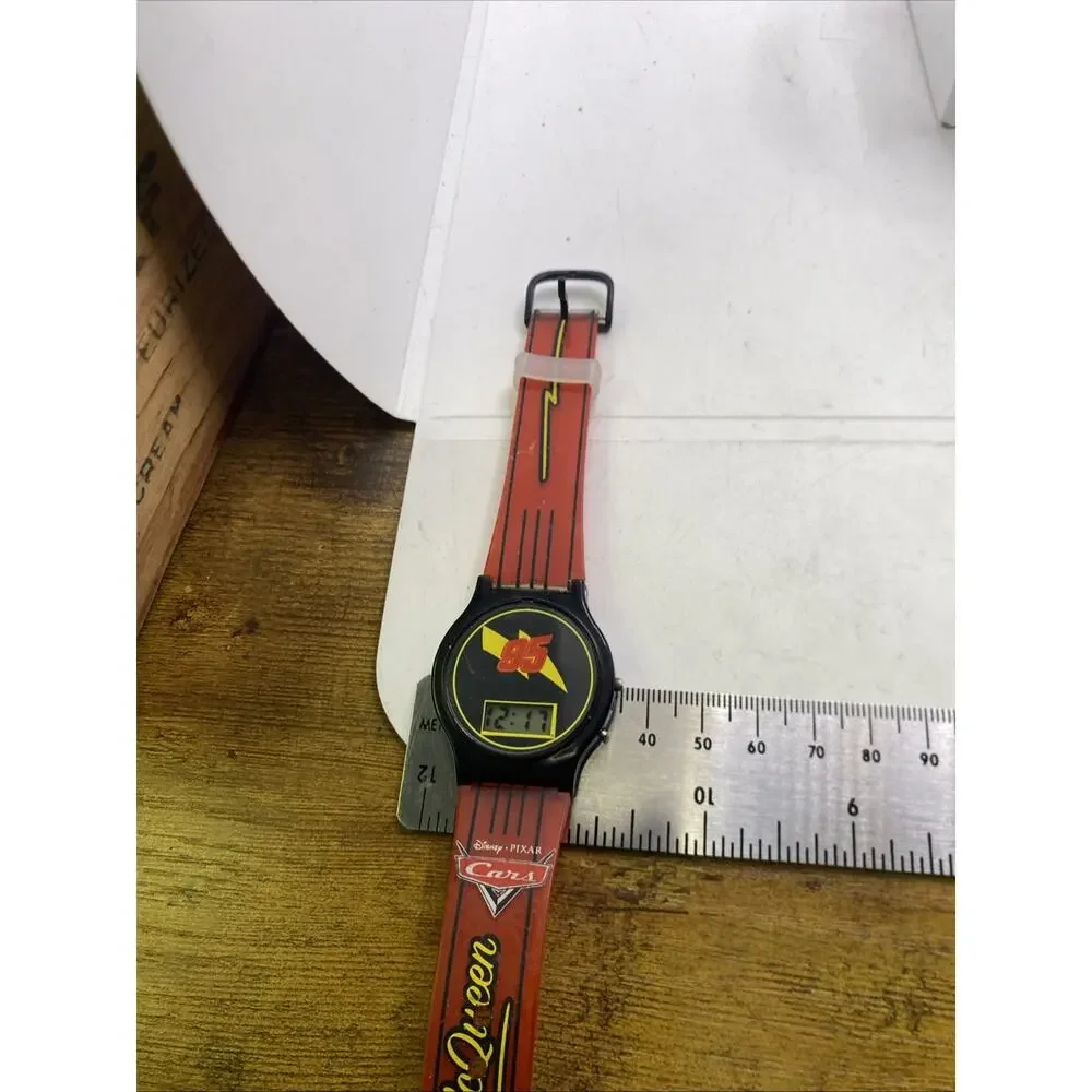 Vintage Disney Pixar Cars Watch Works New Battery